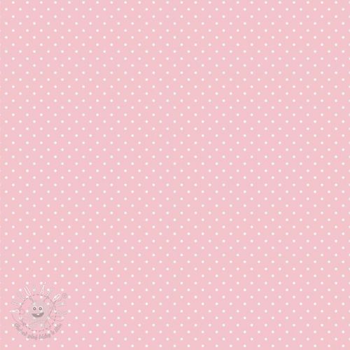 Bavlnená látka Petit dots rose