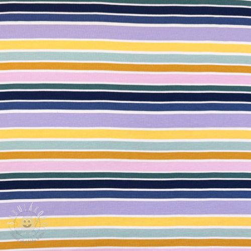 Úplet Patches and stripes multicolour green