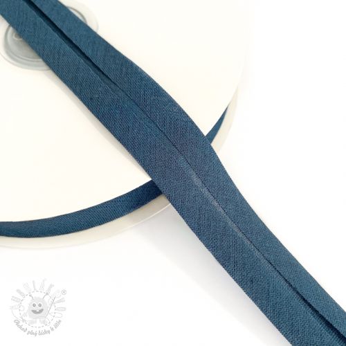 Lemovací prúžok bavlna jeans Lemovací prúžok bavlna jeans