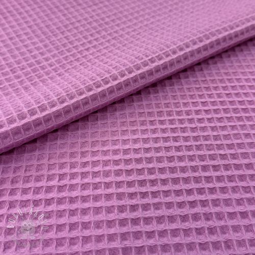 Bavlna s vaflovou väzbou pink