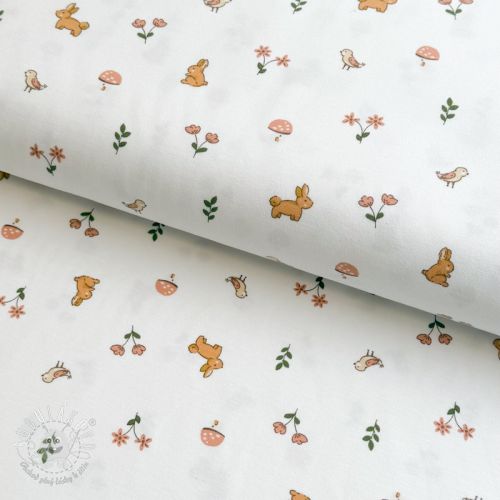 Úplet Bunnies white ORGANIC