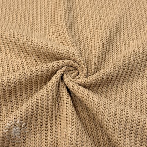 Svetrovina BIG KNIT beige Svetrovina BIG KNIT beige