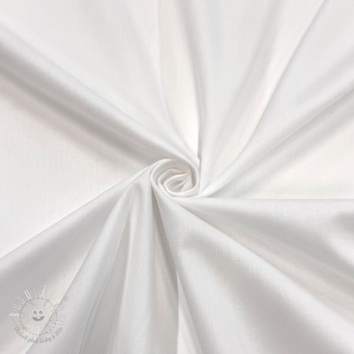 Bavlnená látka s viskózou white