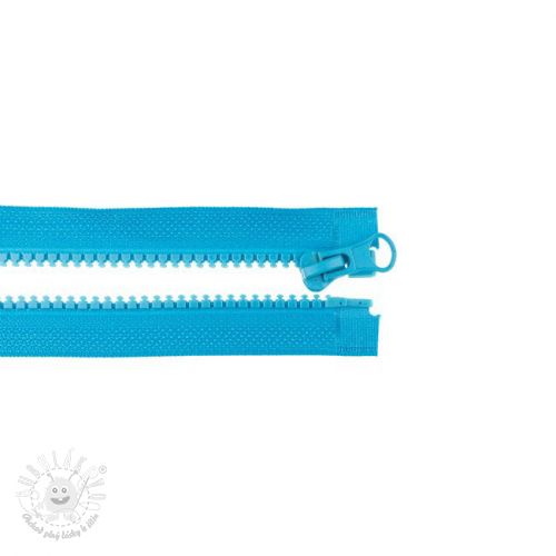 Zips deliteľný 75 cm dark aqua