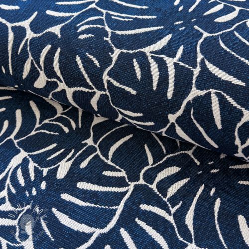 Dekoračná látka jacquard Anthéa bleu