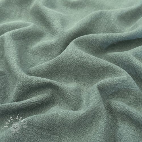 Ľan predpraný STONEWASHED PREMIUM dark mint