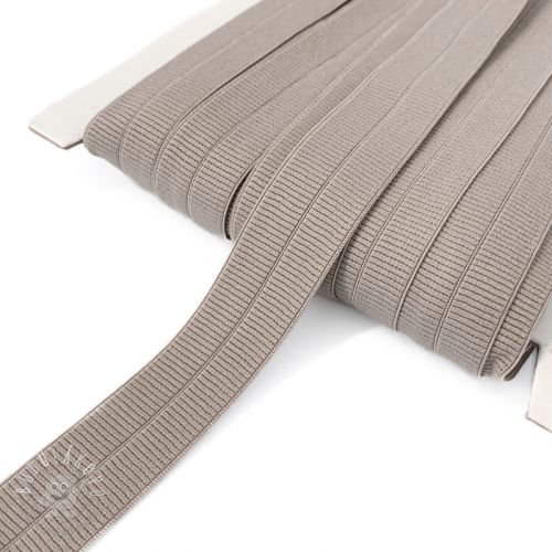 Lemovacia guma matná 20 mm RIB taupe Lemovacia guma matná 20 mm RIB taupe