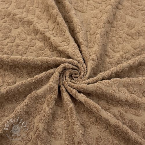 Froté Animal skin brown