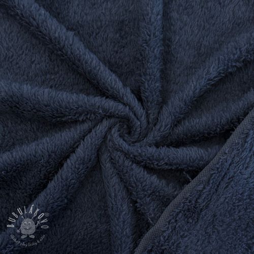 DOUBLE FACE FLEECE TEDDY dark blue