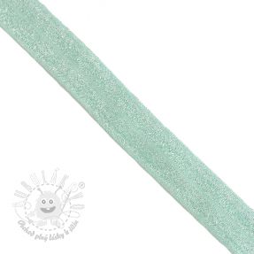 Lemovacia guma glitter 20 mm mint