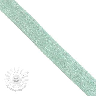 Lemovacia guma glitter 20 mm mint