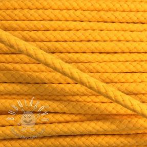Bavlnená šnúra 8 mm yellow