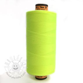 Polyesterová niť Amann Belfil-S 120 neon žltá