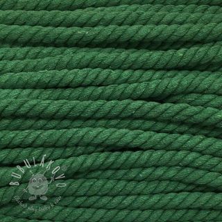 Bavlnená šnúra točená 12 mm zelená
