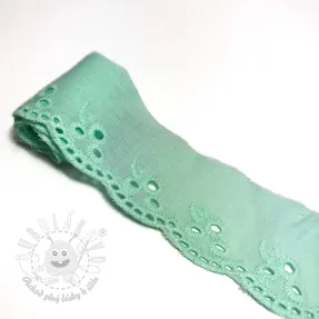 Krajka Flower light mint