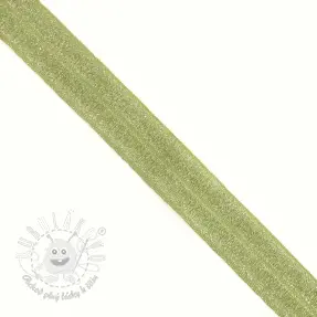 Lemovacia guma glitter 20 mm lime