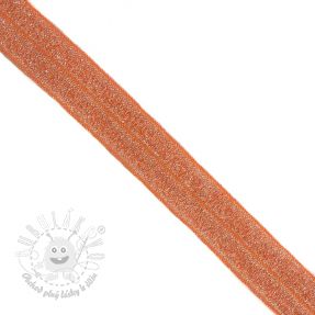 Lemovacia guma glitter 20 mm orange