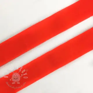 Lemovacia guma matná 20 mm neon oranžová