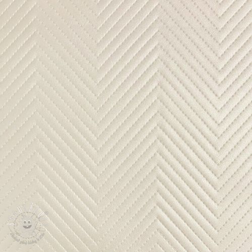 Umelá koža Capiton blanc