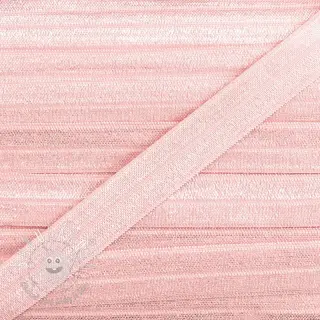 Lemovacia guma 15 mm light pink