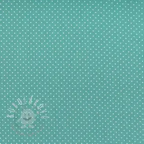 Bavlnená látka Petit dots fresh sage