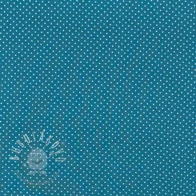 Bavlnená látka Petit dots indigo