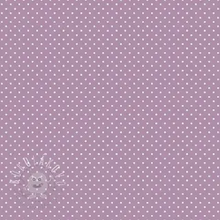 Bavlnená látka Petit dots lilac