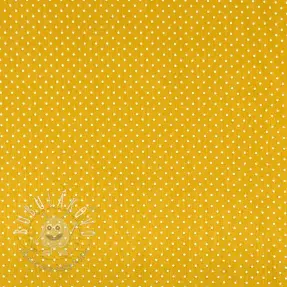 Bavlnená látka Petit dots ochre