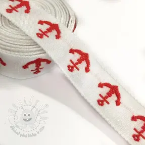 Stuha Anchor white/red