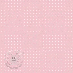Bavlnená látka Petit dots rose