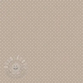 Bavlnená látka Petit dots sand