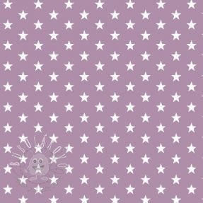 Bavlnená látka Petit stars lilac