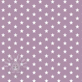 Bavlnená látka Petit stars lilac