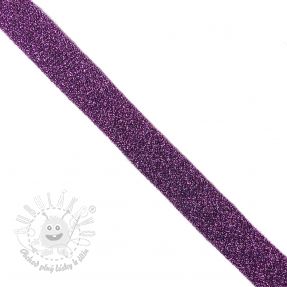 Šikmý prúžok LUREX purple