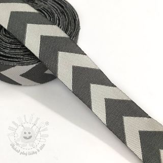 Stuha Chevron grey