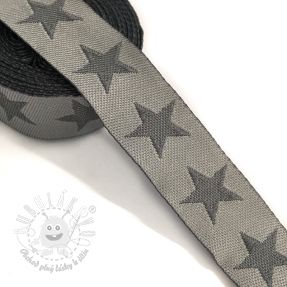 Stuha Stars light grey/dark grey