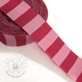 Stuha Stripe fuchsia