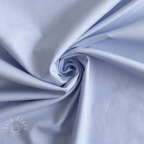 Bavlnený popelín light blue lavender