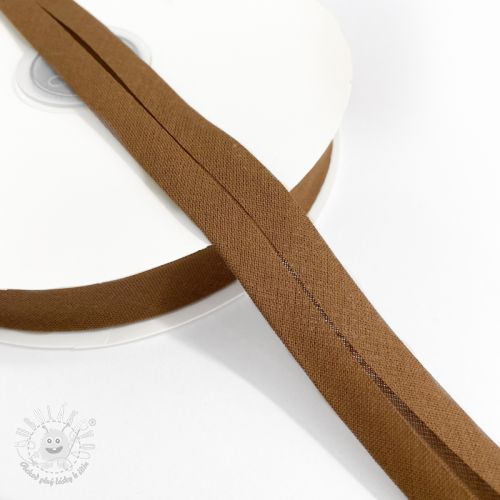 Lemovací prúžok bavlna brown Lemovací prúžok bavlna brown