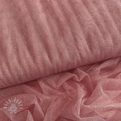 Tyl na TUTU ROYAL SPARKLE old rose gold