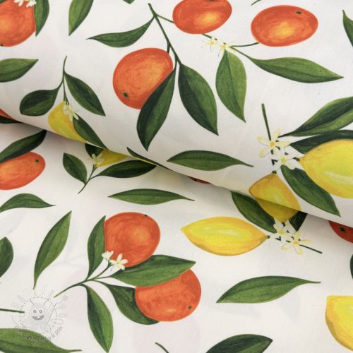 Dekoračná látka s teflonovou úpravou Citrus Fruit