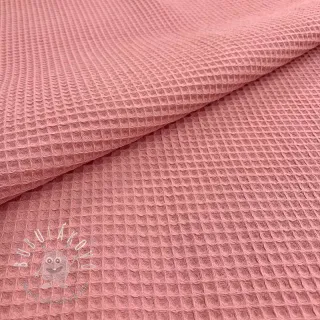 Bavlna s vaflovou väzbou rose