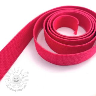 Guma plochá 15 mm fuchsia