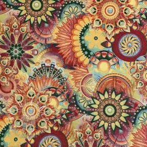 Dekoračná látka GOBELIN PREMIUM Artistic mandala
