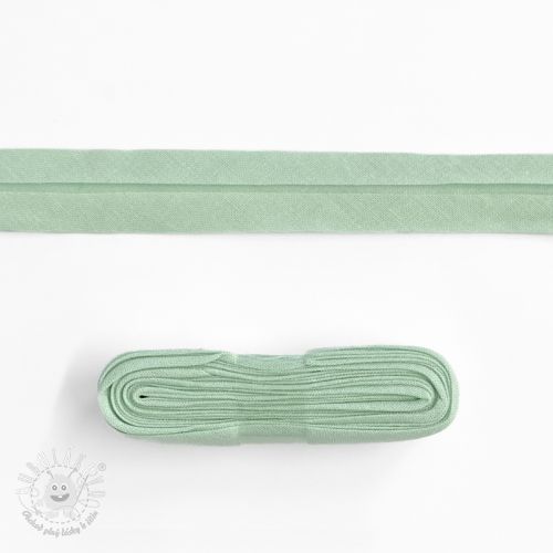 Lemovací prúžok bavlna - 3 m old green Lemovací prúžok bavlna - 3 m old green