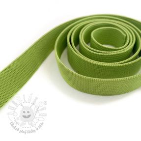 Guma plochá 15 mm dark lime