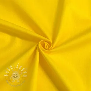 Bavlnený popelín lemon