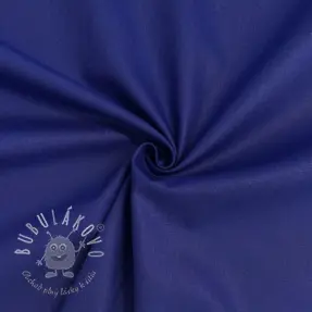 Bavlnený popelín dark cobalt