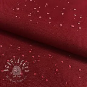Šušťák s hydrofóbnou úpravou dark red