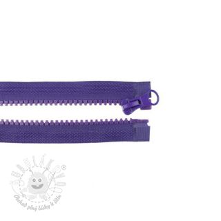 Zips deliteľný 55 cm purple